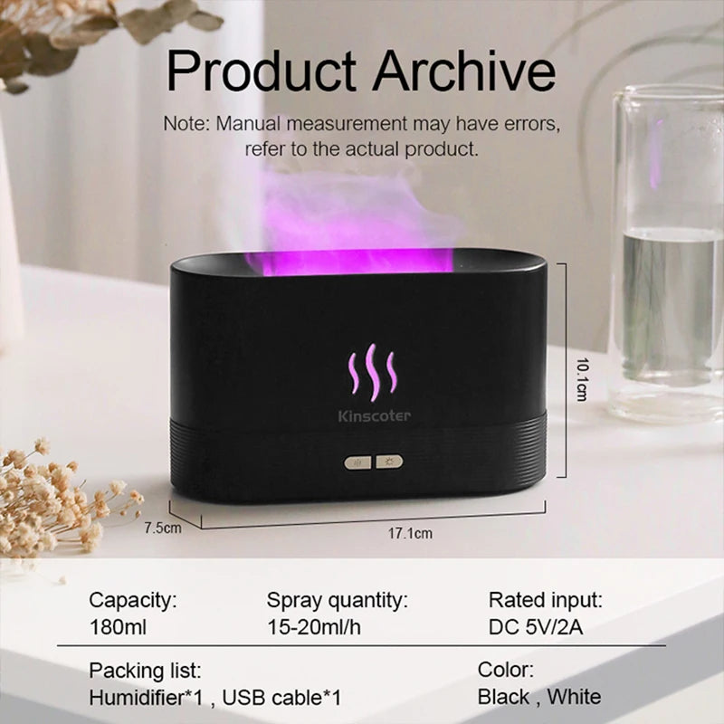 Diffuseur d’Huiles Essentielles & Humidificateur Carlo Milano V2